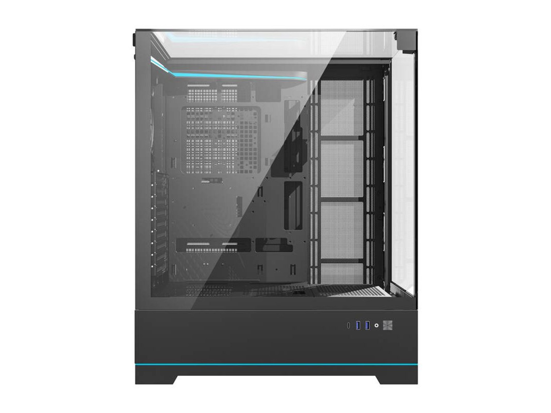 Gabinete para computador Darkflash DY450L sem ventoinhas (preto)