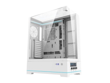 Gabinete para computador Darkflash DY450L sem ventoinhas (branco)