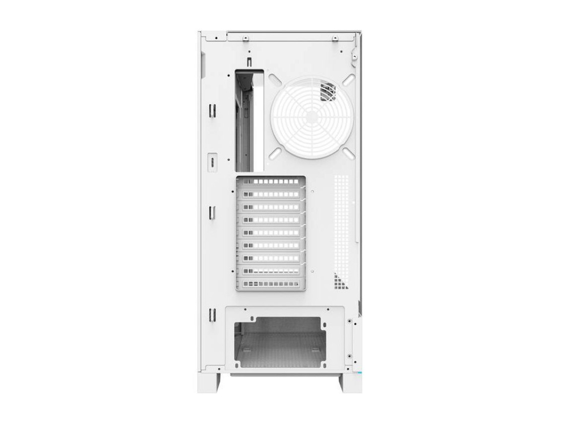 Gabinete para computador Darkflash DY450L sem ventoinhas (branco)