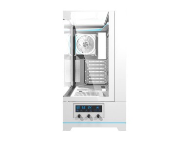 Gabinete para computador Darkflash DY450 ??PRO (branco) + 1 ventoinha