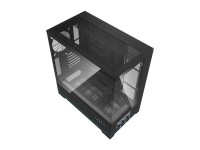Caja de ordenador Darkflash DY451 sin ventiladores (negra)