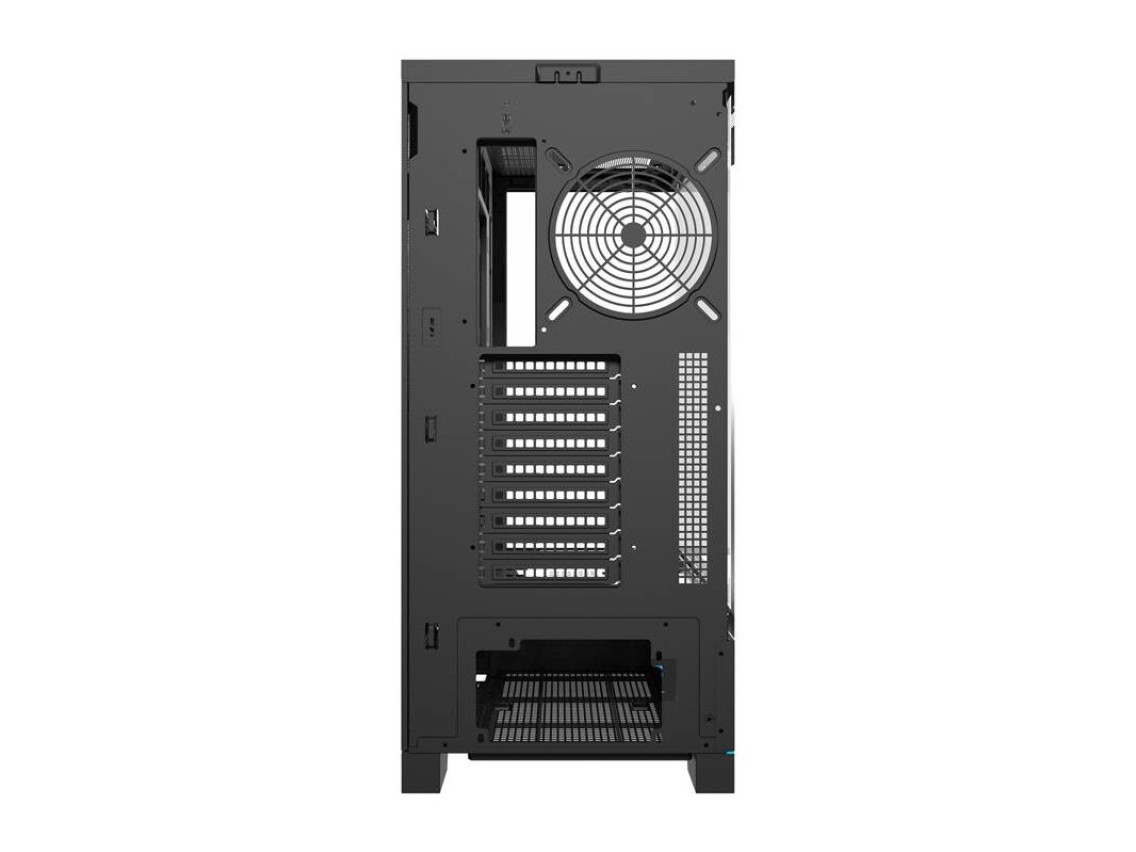 Gabinete para computador Darkflash DY451 sem ventoinhas (preto)