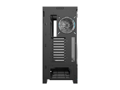 Gabinete para computador Darkflash DY451L PRO (preto) + 1 ventoinha