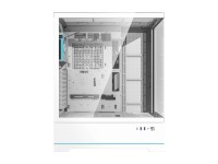 Gabinete para computador Darkflash DY451L PRO (branco) + 1 ventoinha