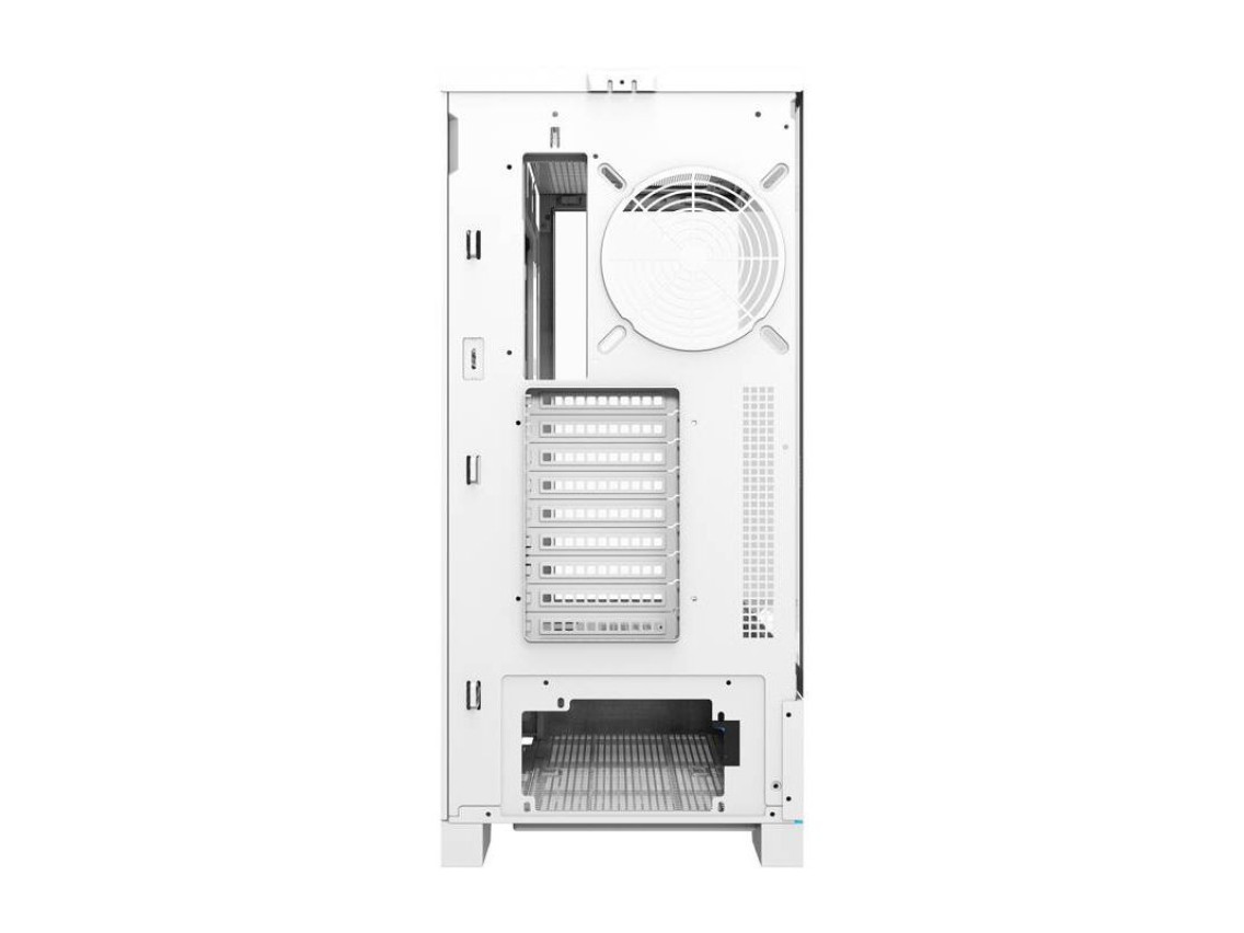 Gabinete para computador Darkflash DY451L sem ventoinhas (branco)