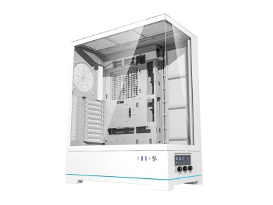 Gabinete para computador Darkflash DY451L sem ventoinhas (branco)