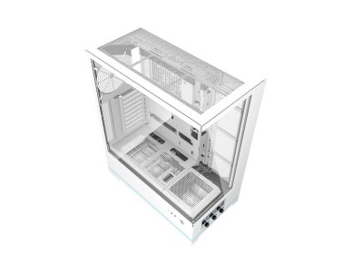 Gabinete para computador Darkflash DY451L sem ventoinhas (branco)