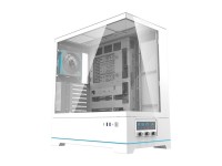 Caja de ordenador Darkflash DY451 PRO (blanca) + 1 ventilador