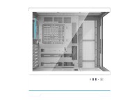 Gabinete para computador Darkflash DY451 PRO (branco) + 1 ventoinha