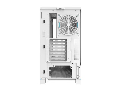 Gabinete para computador Darkflash DY451 PRO (branco) + 1 ventoinha