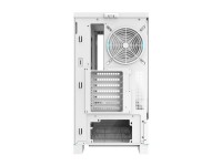 Gabinete para computador Darkflash DY451 PRO (branco) + 1 ventoinha