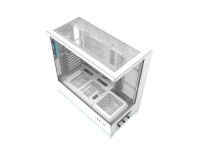 Gabinete para computador Darkflash DY451 PRO (branco) + 1 ventoinha