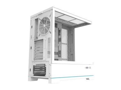 Gabinete para computador Darkflash DY451 sem ventoinhas (branco)