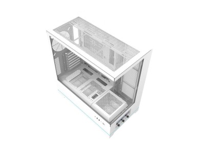 Gabinete para computador Darkflash DY451 sem ventoinhas (branco)