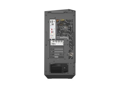 Gabinete Darkflash DY460 (Preto) + 4 ventoinhas ARGB