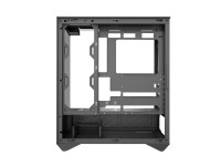 Gabinete Darkflash DY460 (Preto) + 4 ventoinhas ARGB