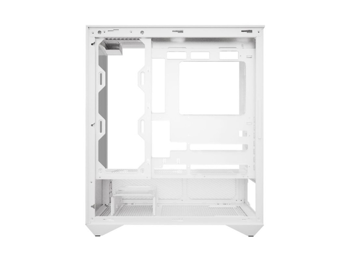 Gabinete Darkflash DY460 (Branco) + 4 ventoinhas ARGB