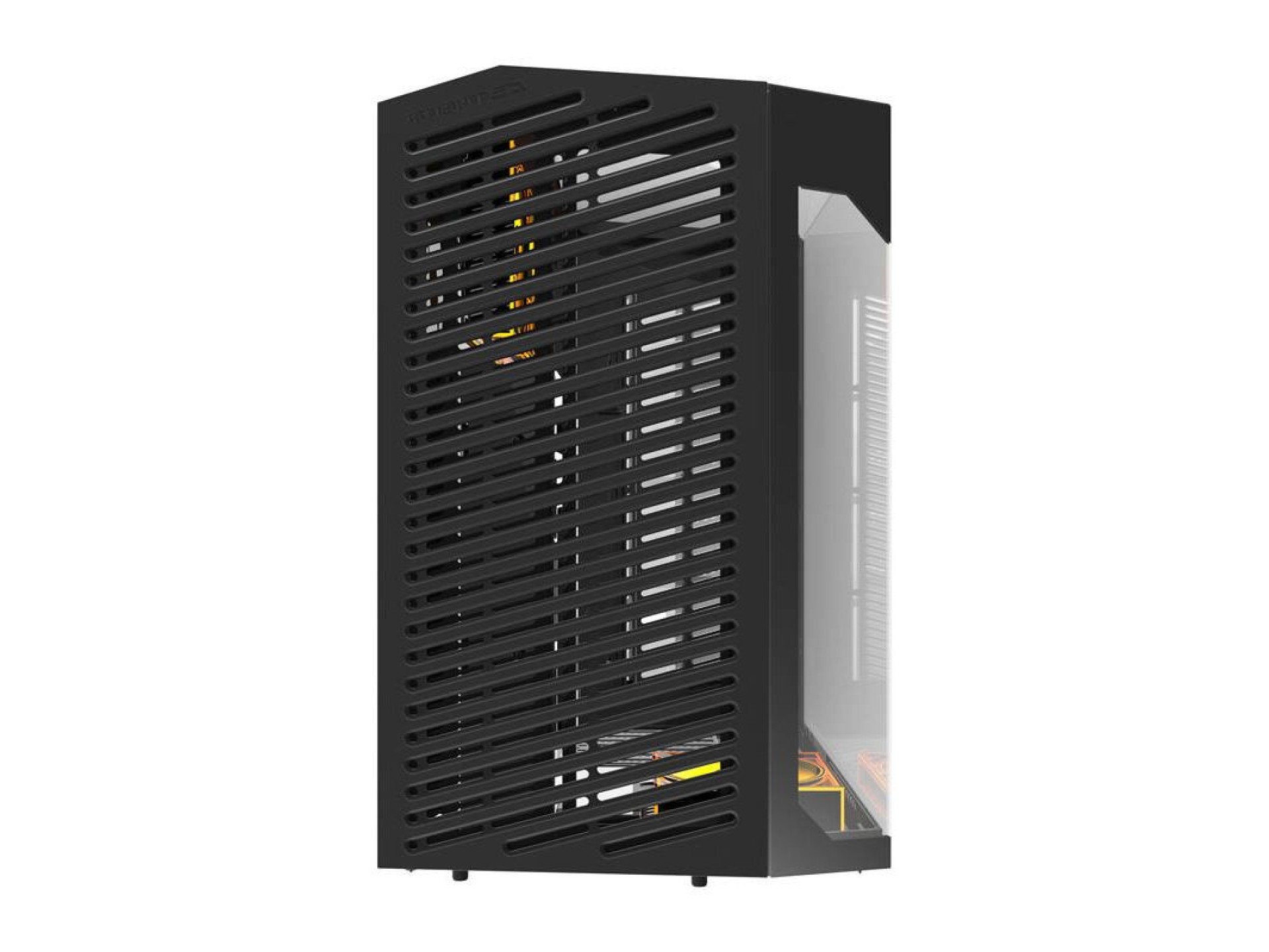 Darkflash DY470 computer case (black) + 4 fans