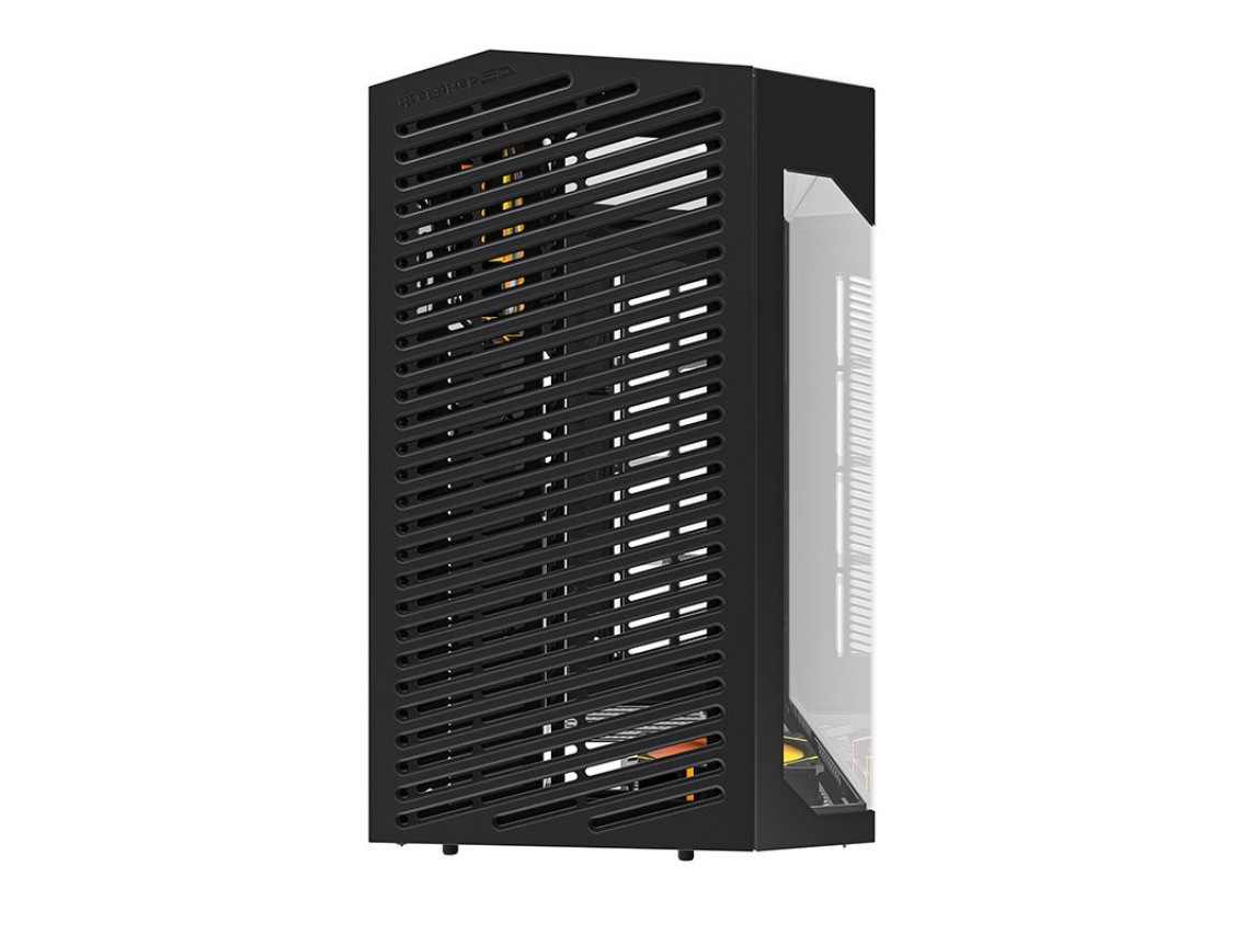 Darkflash DY470 computer case (black) + 4 fans + GPU bracket