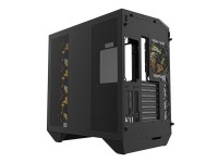 Darkflash DY470 computer case (black) + 4 fans + GPU bracket Darkflash DY470 computer case (black) + 4 fans + GPU bracket