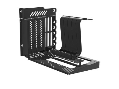 Gabinete Darkflash DY470 (preto) + 4 ventoinhas + suporte para placa de v�deo
