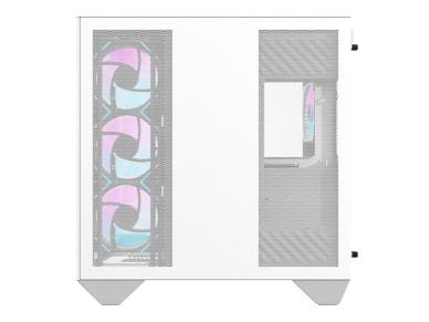 Gabinete Darkflash DY470 (branco) + 4 ventoinhas + suporte para placa de v�deo