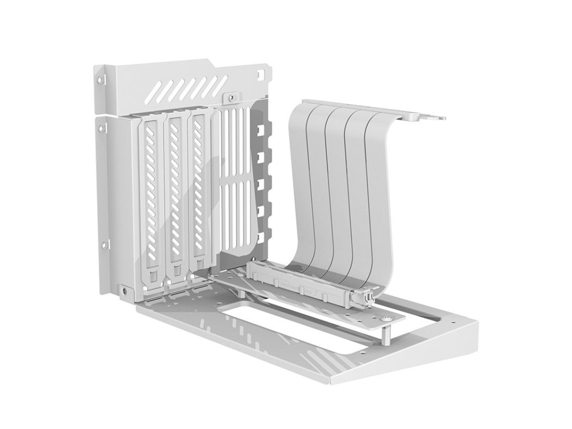 Darkflash DY470 computer case (white) + 4 fans + GPU bracket