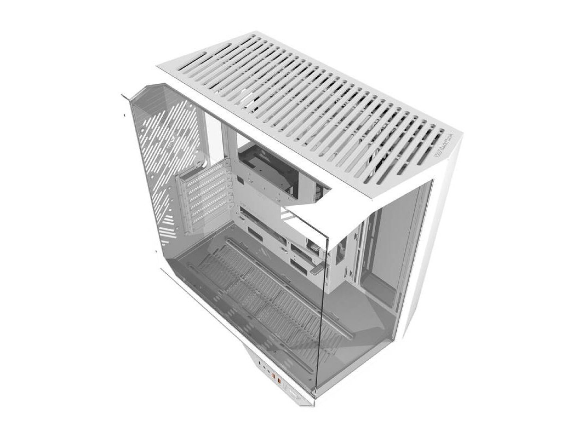 Caja de ordenador Darkflash DY470 (blanca)