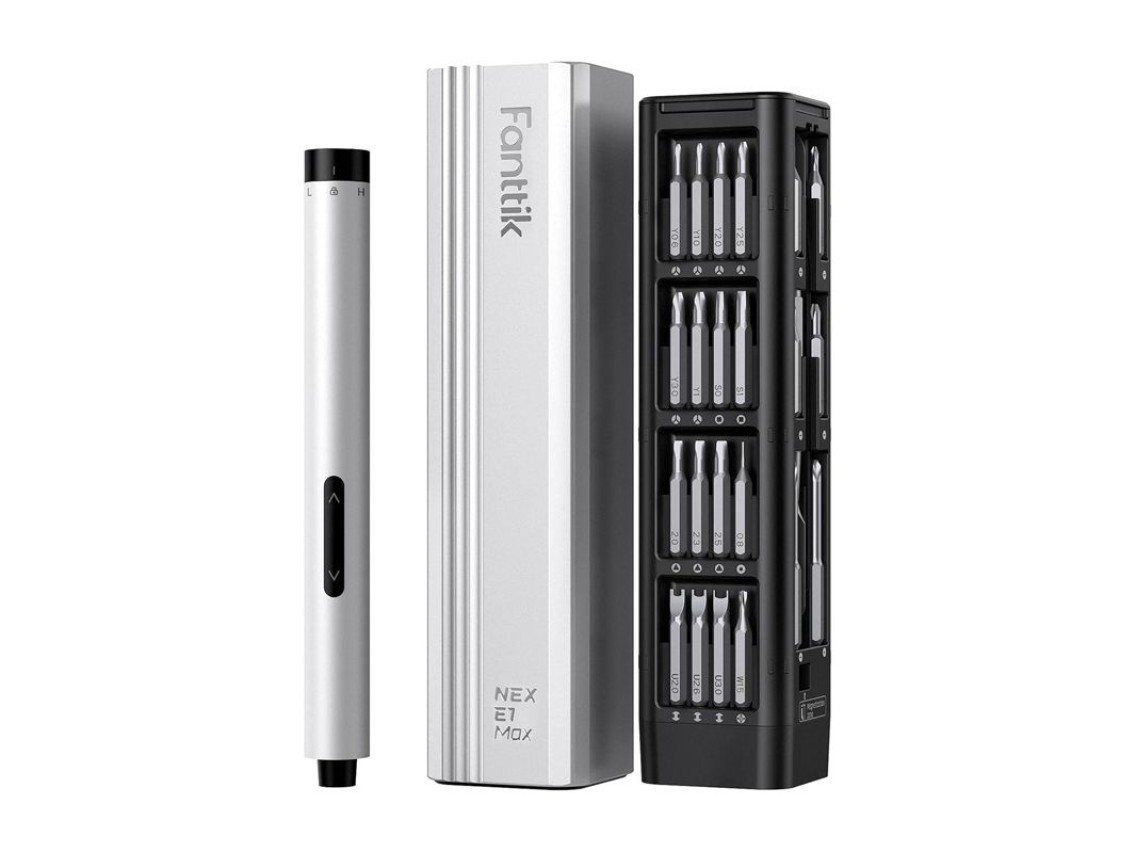 Juego de destornilladores el�ctricos Fanttik E1 Max 3.7V (plateado)