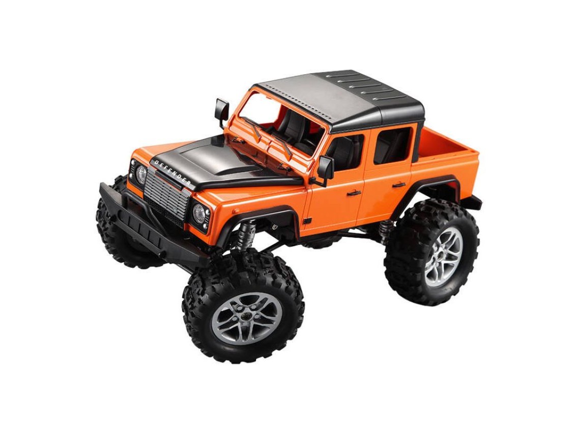 Remote-controlled car 1:14 Double Eagle (orange) Land Rover Defender (Pick-up) E332-003
