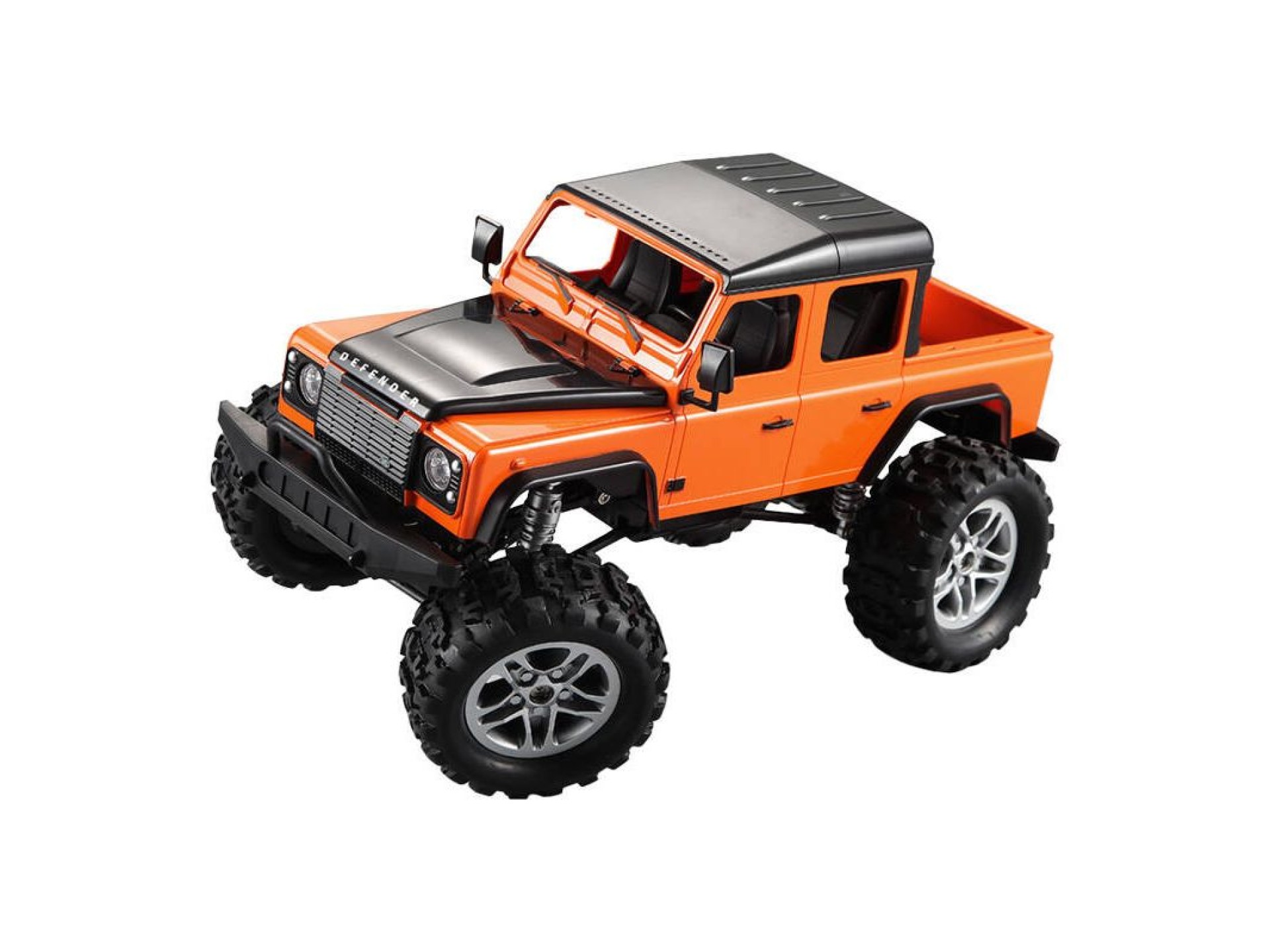Remote-controlled car 1:14 Double Eagle (orange) Land Rover Defender (Pick-up) E332-003