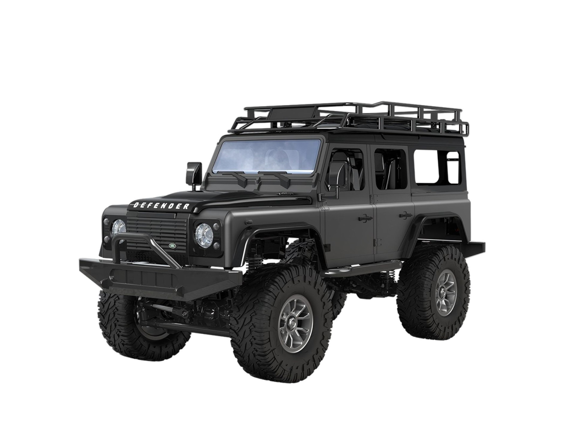 RC remote control car 1:14 Double Eagle (grey) Land Rover Defender E339-003