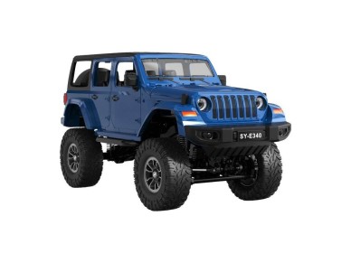 RC remote control car 1:14 Double Eagle (blue) Jeep Crawler Pro E340-003