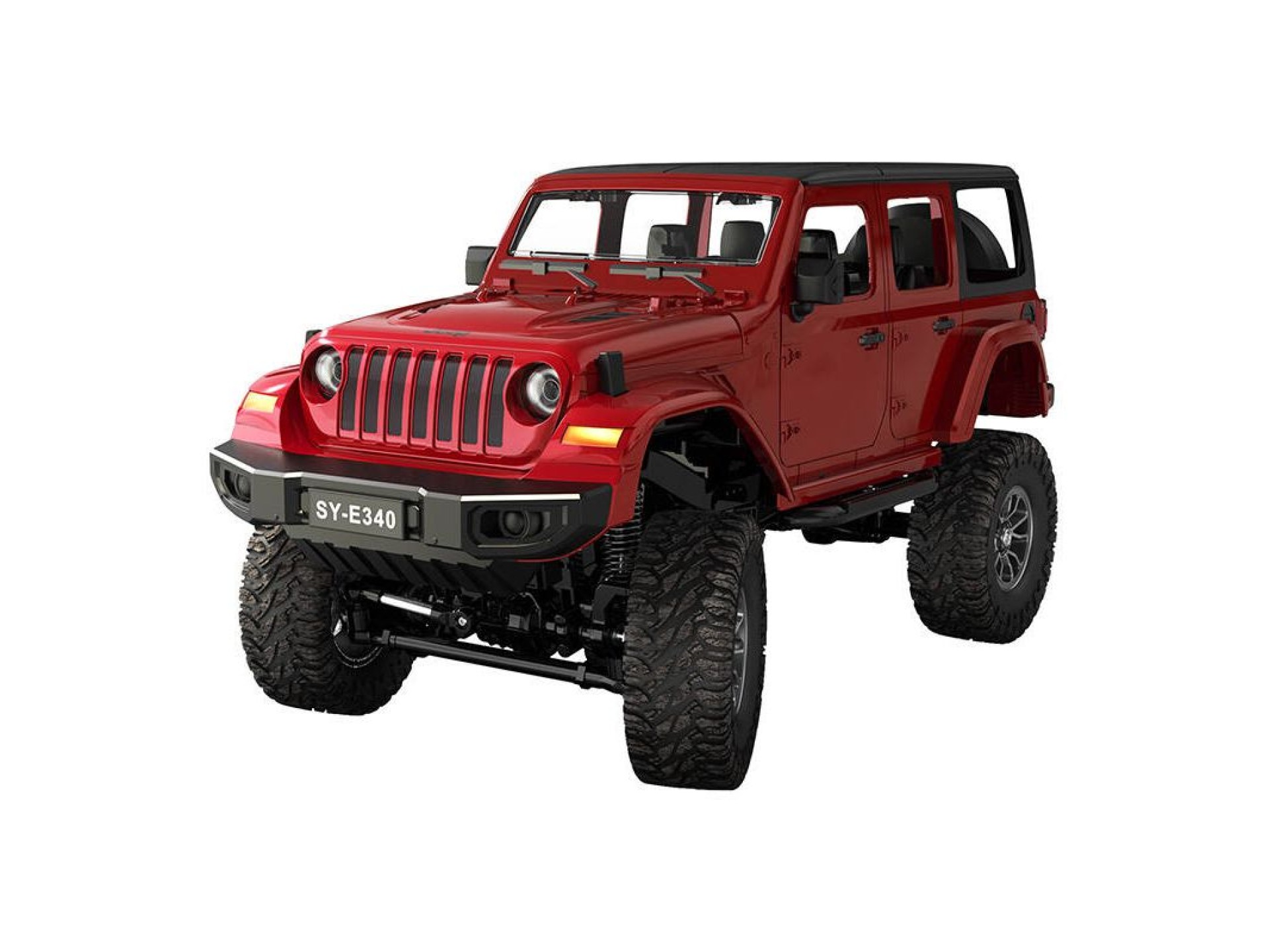 Remote-controlled car 1:14 Double Eagle (red) Jeep Crawler Pro E340-003