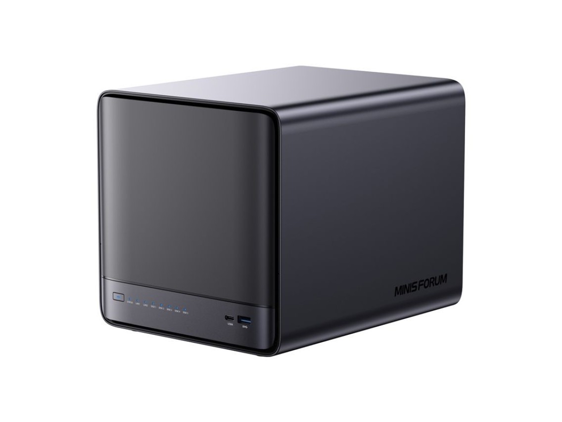 MINI-PC Minis Forum NAS N5 Pro AMD Ryzen AI 9 HX Pro 370, 32GB+128GB O