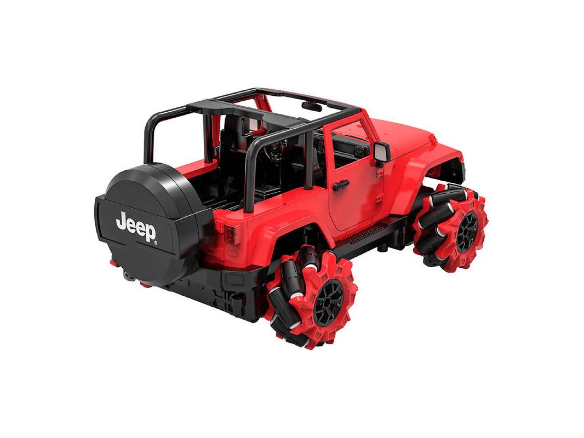Coche teledirigido 1:16 Double Eagle (rojo) Jeep (drift) E348-003