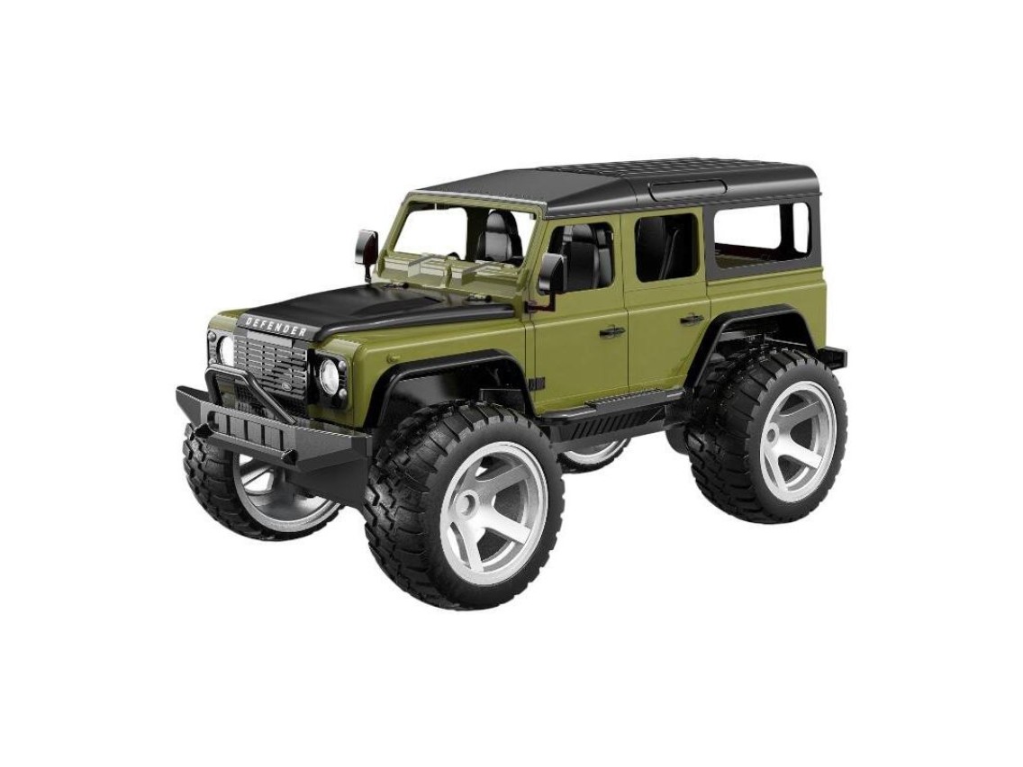 RC remote control car 1:14 Double Eagle (darkgreen) Land Rover Defender E362-003