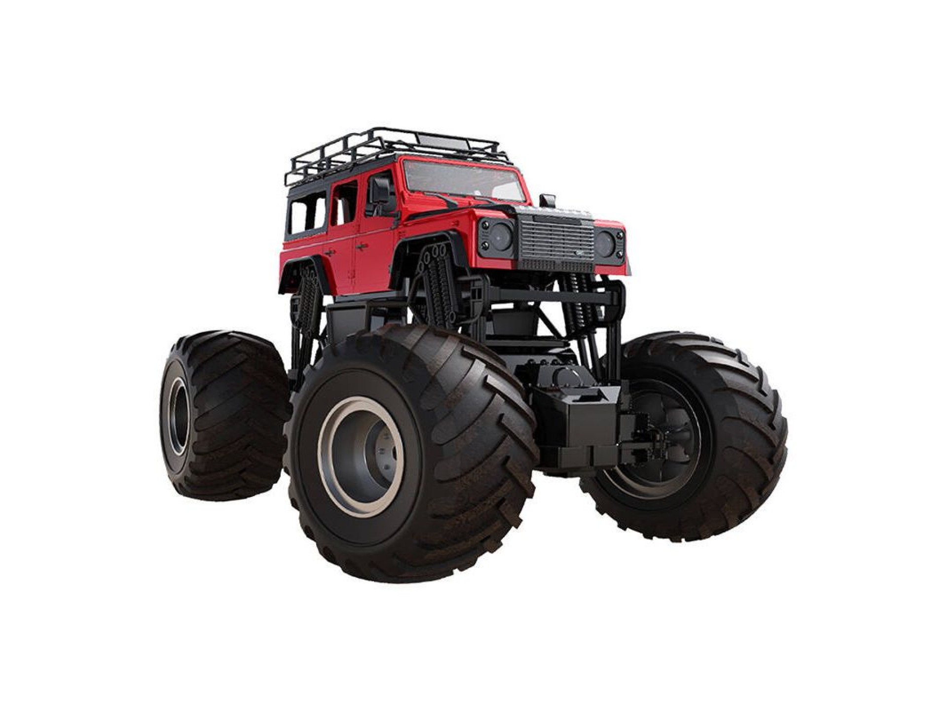 Remote control RC remote control car 1:8 Double Eagle (red) Land Rover Defender E375-003