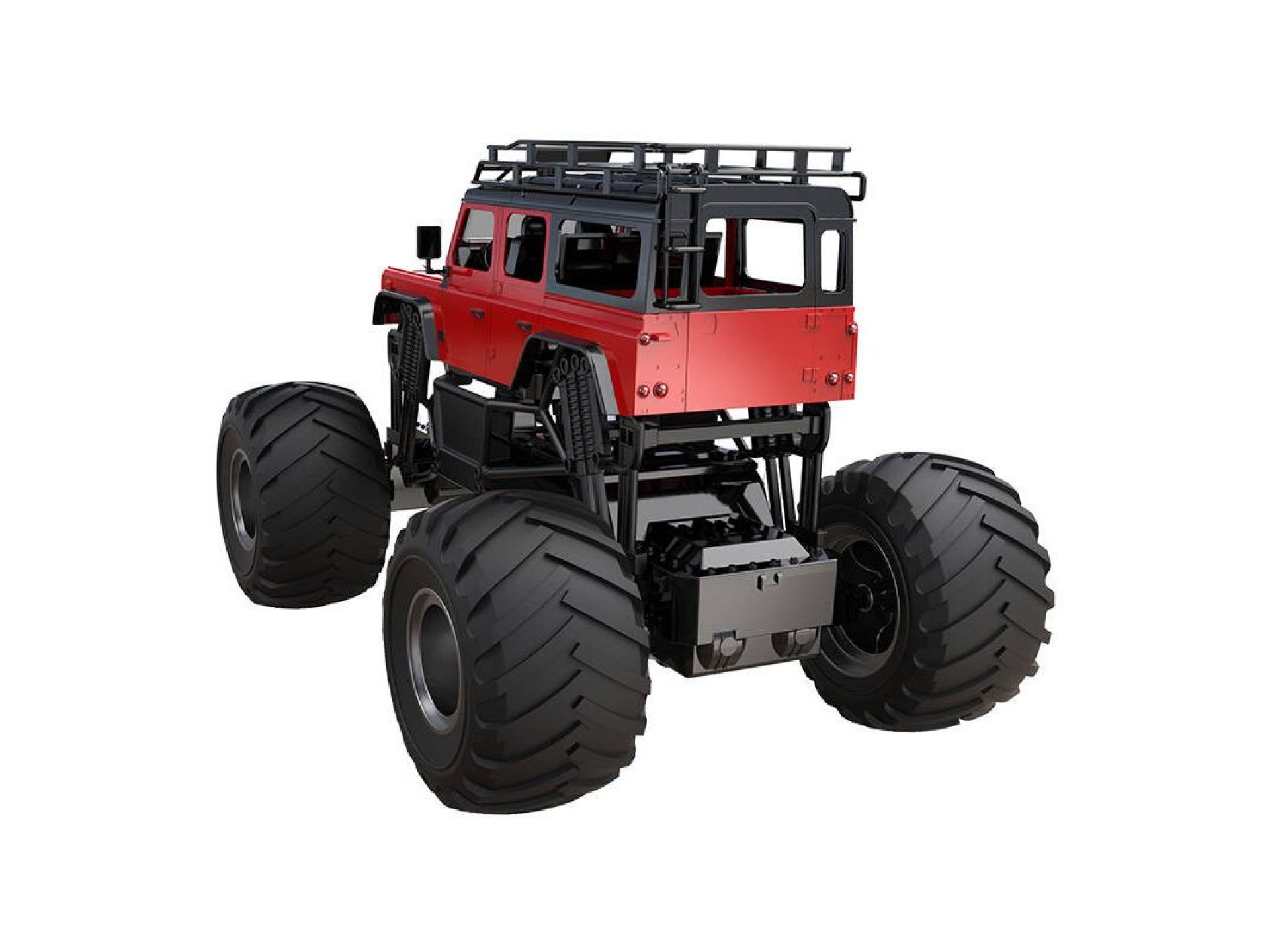 Remote control RC remote control car 1:8 Double Eagle (red) Land Rover Defender E375-003
