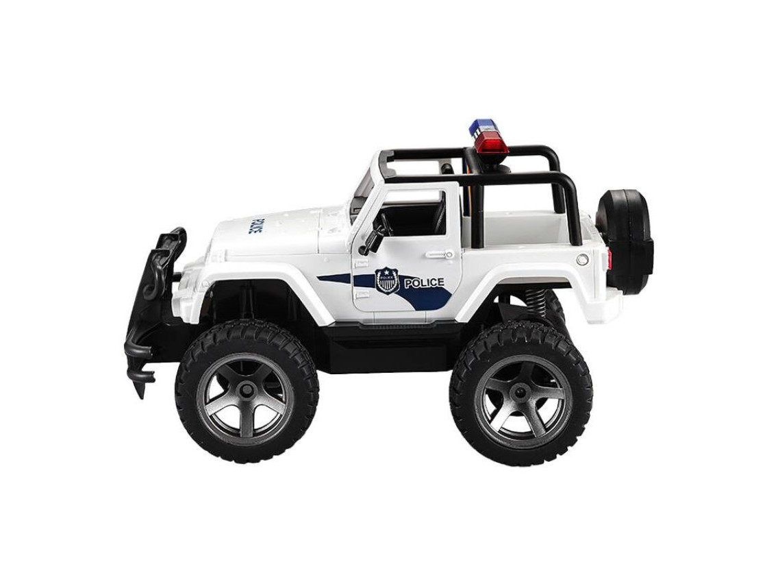 Remote-controlled car 1:12 Double Eagle (white) Jeep (Police) E550-003
