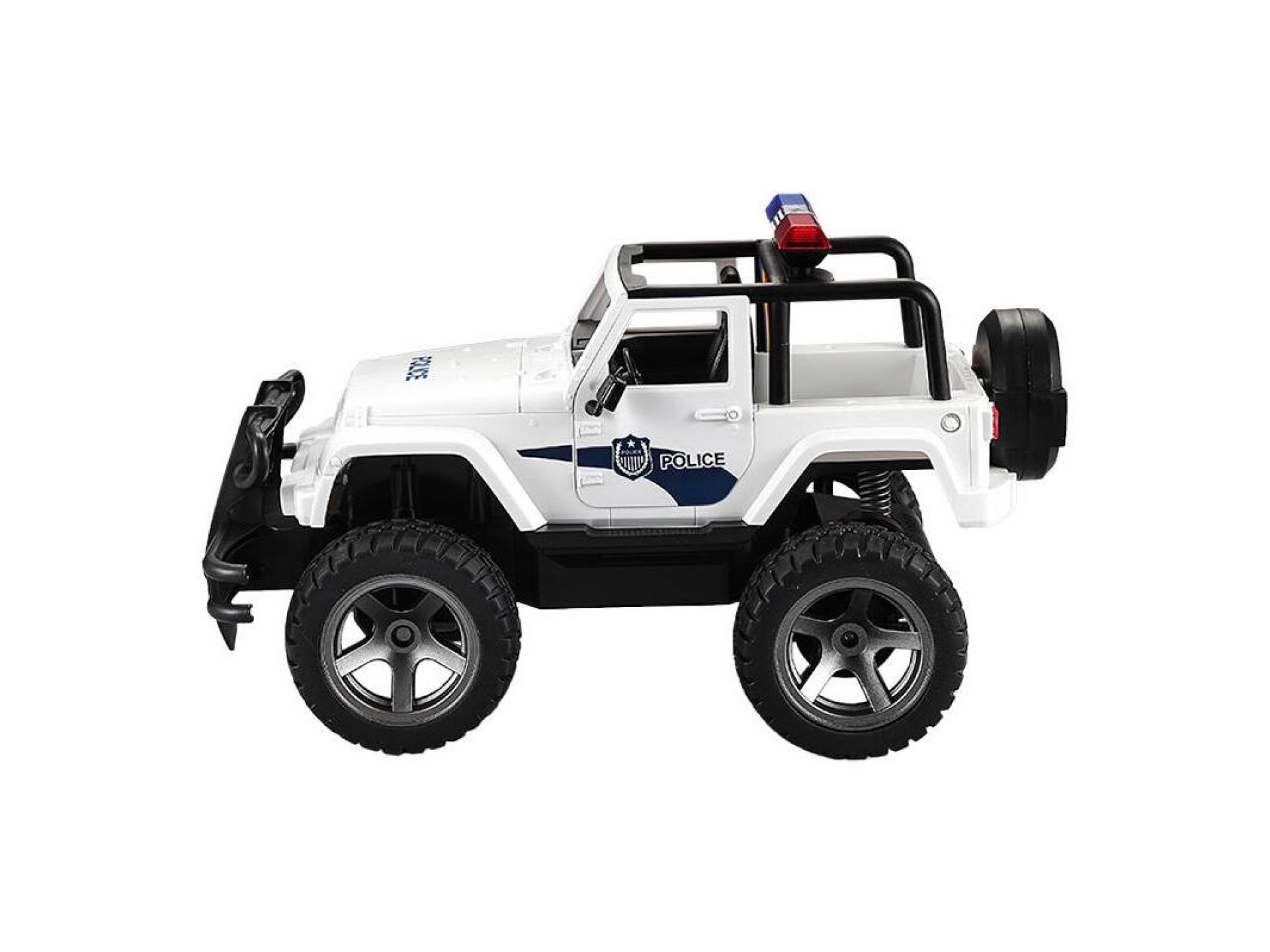 Remote-controlled car 1:12 Double Eagle (white) Jeep (Police) E550-003