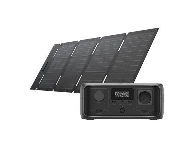 Bundle: Power Station EcoFlow RIVER 3 UPS + Solar Panel 45W USB-C Bundle: Power Station EcoFlow RIVER 3 UPS + Solar Panel 45W USB-C