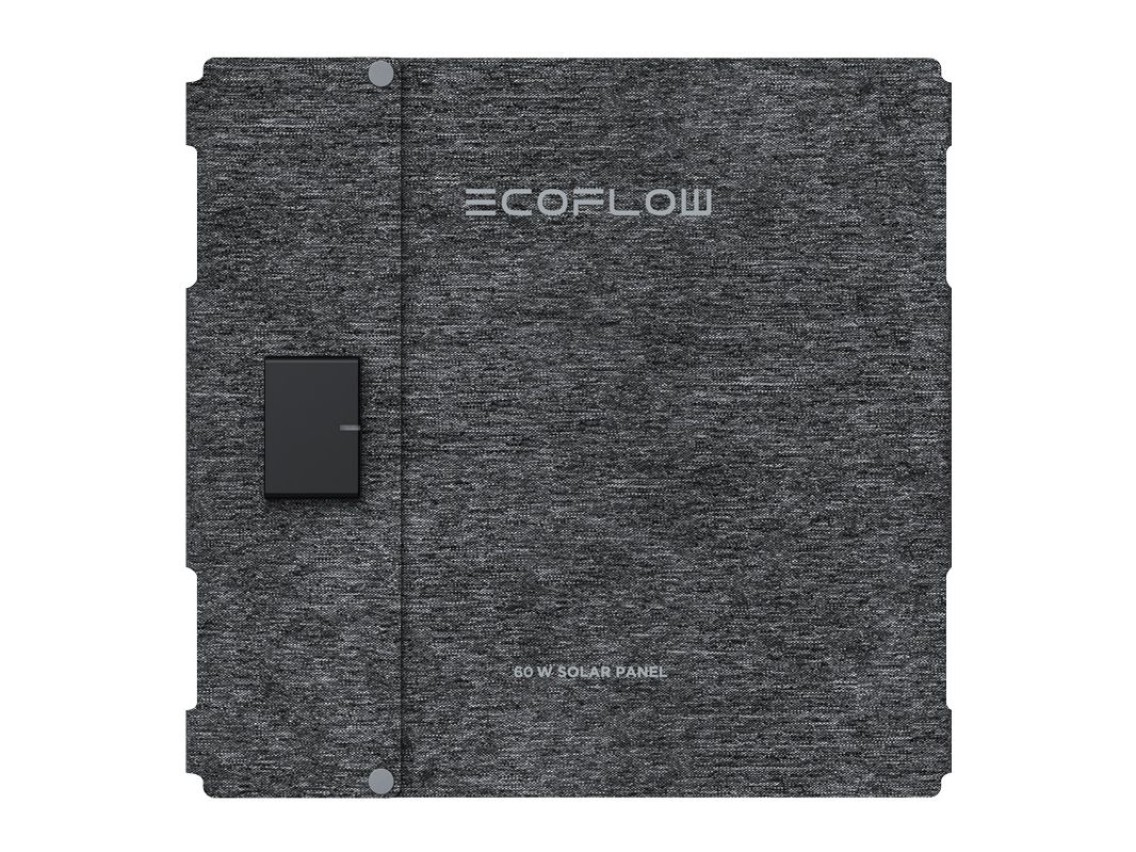 Panel solar plegable portátil EcoFlow 60W (USB-C)