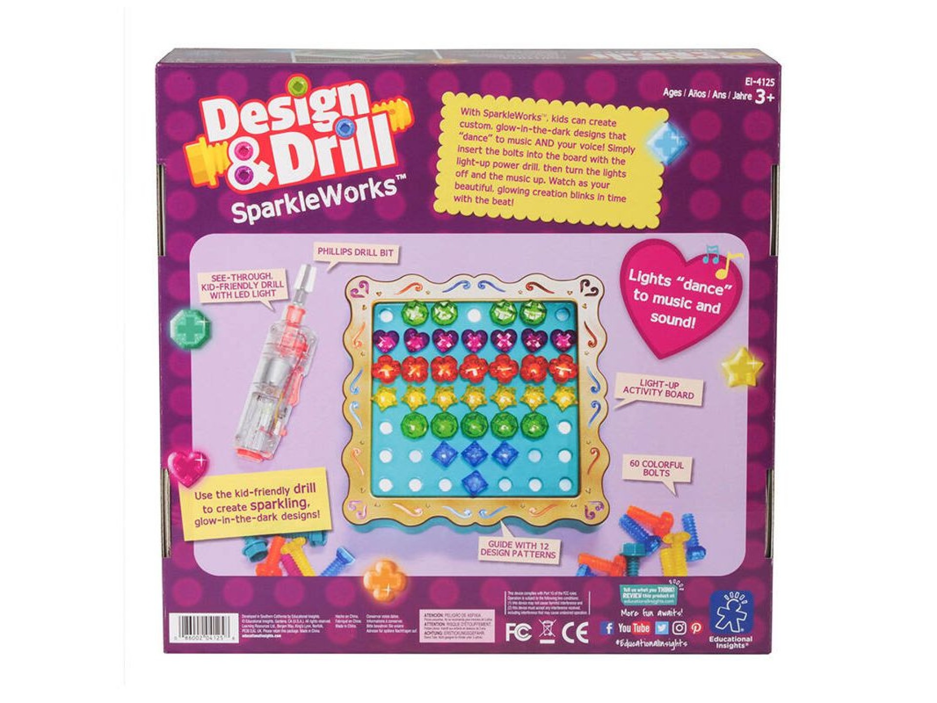 Recursos de aprendizagem SparkleWorks Design & Drill EI-4125