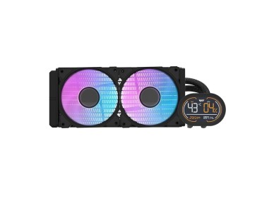 Disipador de agua para CPU Darkflash DH240D v2 (negro)