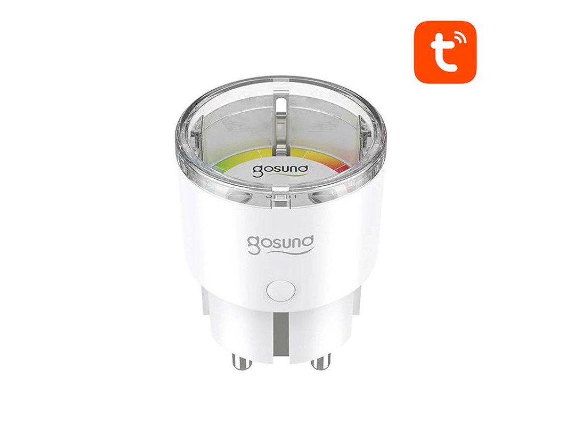 Plugue inteligente WiFi Gosund EP2 10A Tuya
