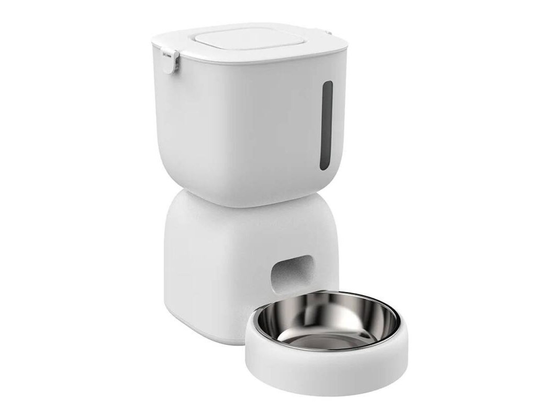 Dispensador de comida automático Petwant F14-L(BAS) Blanco