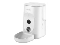 Dogness F15 WiFi 4L dispensador de alimentos inteligente com câmera e tigela de plástico (branco) Dogness F15 WiFi 4L dispensador de alimentos inteligente com câmera e tigela de plástico (branco)