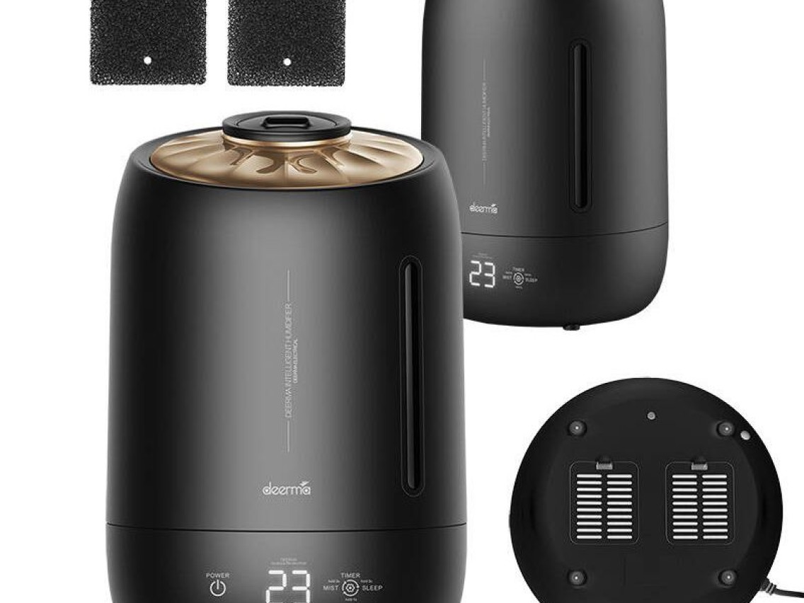Ultrasonic humidifier Deerma F600 black