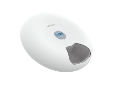 Distribuidor de alimentos inteligente PetWant F6 com 6 c�maras
